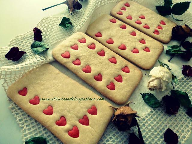 Galletas LOVE con Esencia de Rosas