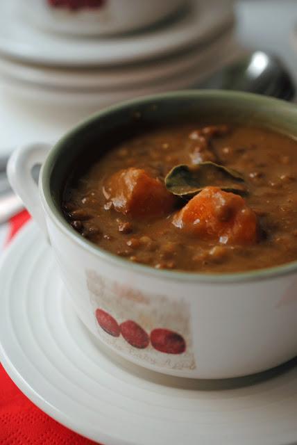 Lentejas estofadas con verduras [de la mia mamma]