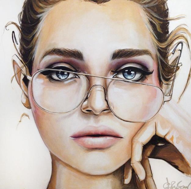 ART... FACES / Caras, ojos... y gafas.