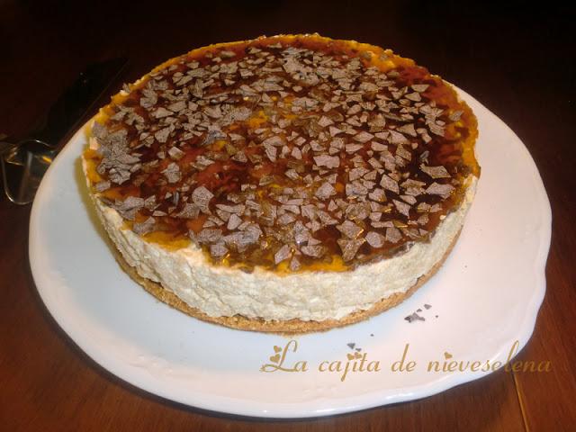 ¿Turrón? Tarta mousse de turrón con moscatel