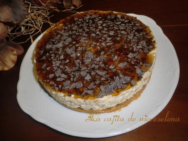 ¿Turrón? Tarta mousse de turrón con moscatel