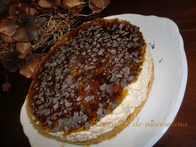 ¿Turrón? Tarta mousse de turrón con moscatel