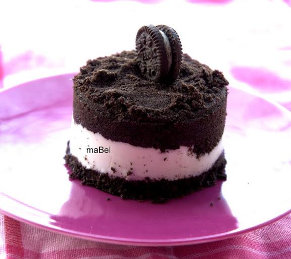 Mini tarta oreo tipo Mc Donald´s