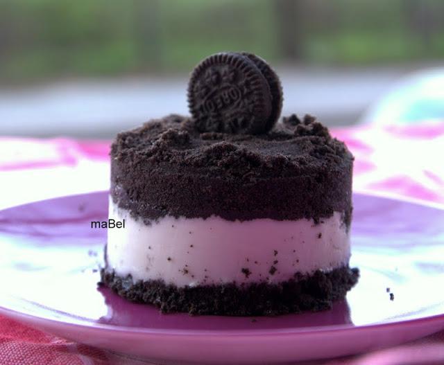Mini tarta oreo tipo Mc Donald´s
