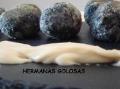 Croquetas negras sepia salsa mayonesa soja