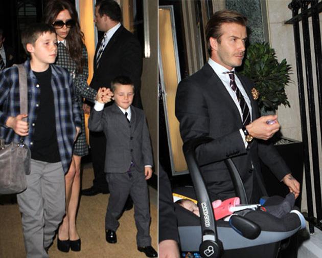 Victoria Beckham vivirá en Londres con sus hijos aunque su esposo juegue en París