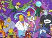 Simpsons como personajes Spiderman