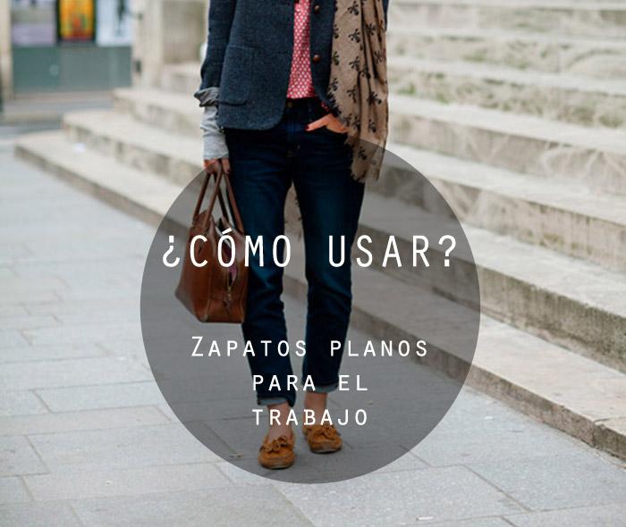 ¿Cómo usar? - Zapatos planos para el trabajo