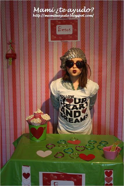 Me inspira para mis fiestas de San Valentín: pon un puesto de besos