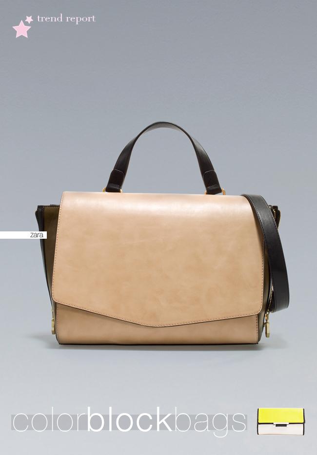 trend report... color block bags