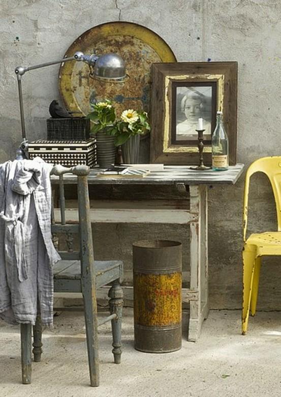 Inspiración de fin de semana: Espacios para trabajar con un toque vintage