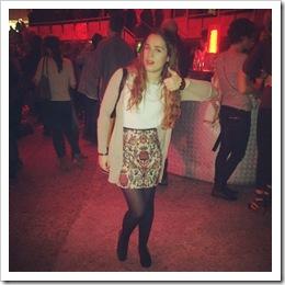 print skirt style in madrid