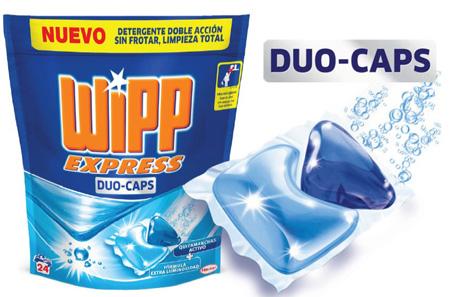Lavando la ropa de los niños... con Wipp Express Duo-Caps