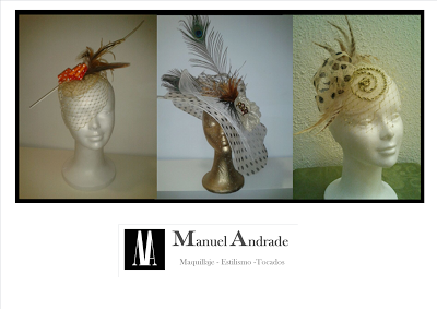 tocados de Manuel Andrade Los Tocados Personalizados de Manuel Andrade