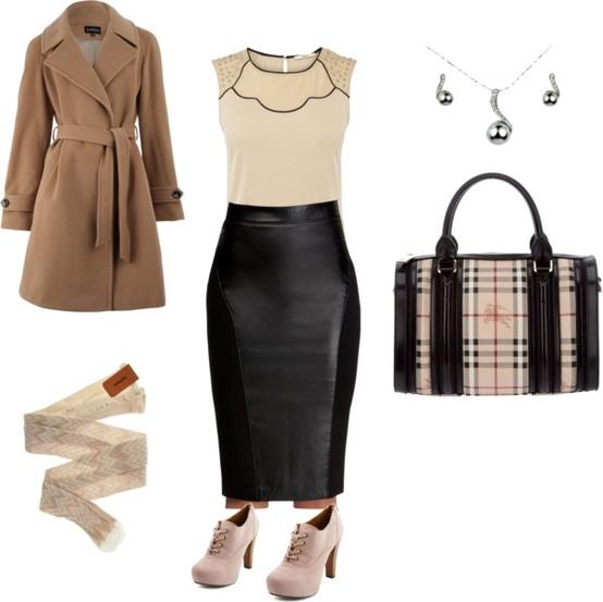 Como Combinar una Falda de Tubo