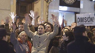 ciudadanos reclaman dimisión de Rajoy