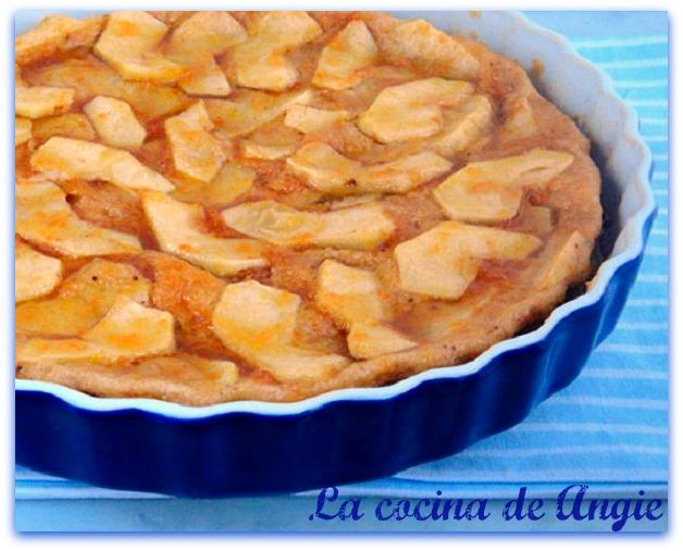 TARTA DE MANZANA AL MICROONDAS