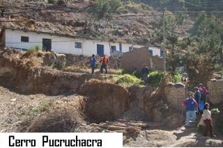 EXTIENDEN ESTADO DE EMERGENCIA EN HUAROCHIRI…  Peligro de Deslizamientos de Cerro Pucruchacra Continua
