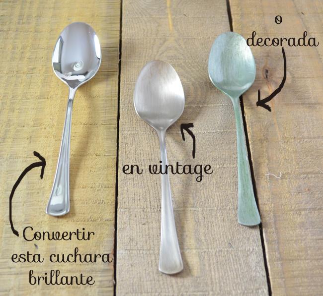 {DiY} Cómo convertir cubiertos en desuso en atrezzo vintage