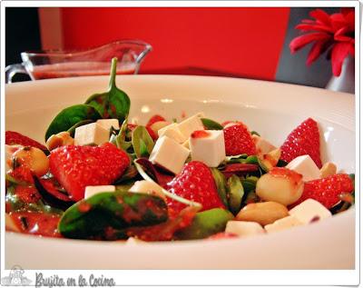 Ensalada de fresas