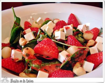 Ensalada de fresas