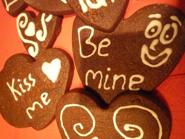 Galletas con mensaje para San Valentin