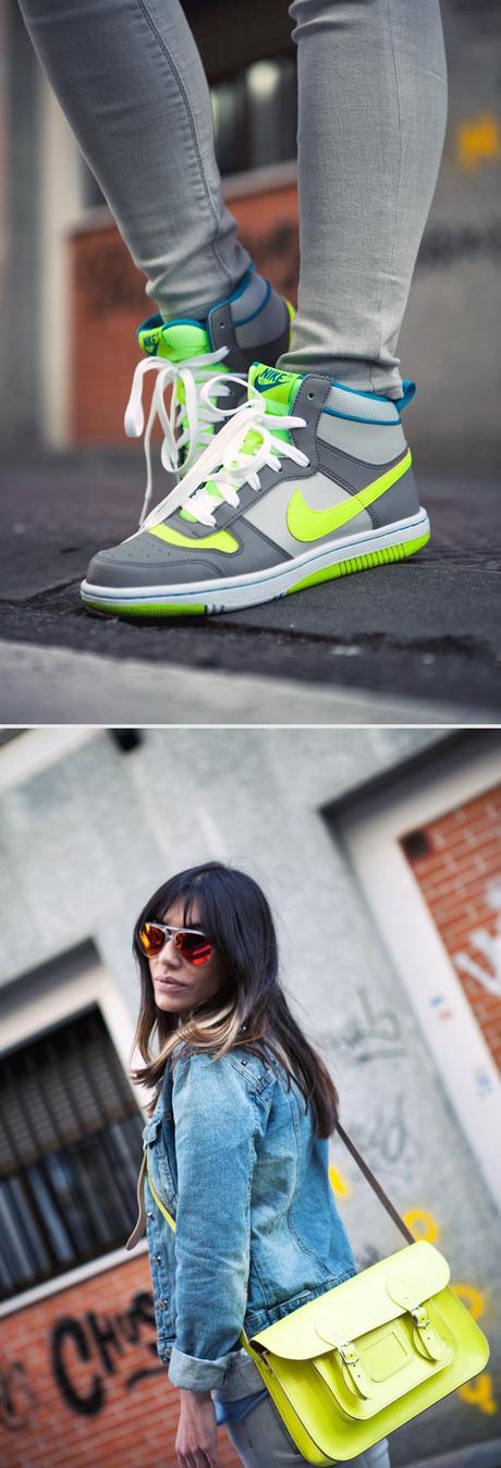 i like my neon sneakers!