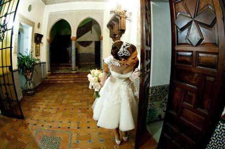 un vestido corto para una boda