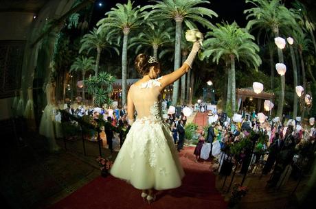 un vestido corto para una boda