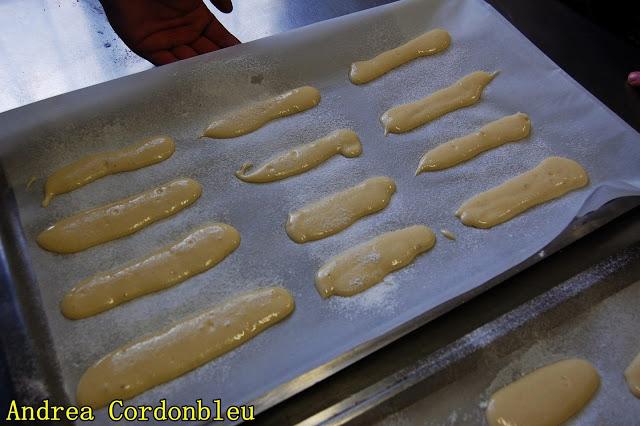 BIZCOCHOS DE SOLETILLA. BÁSICOS DE PASTELERÍA.