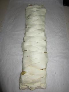 HOJALDRE DE MANZANA Y PASAS