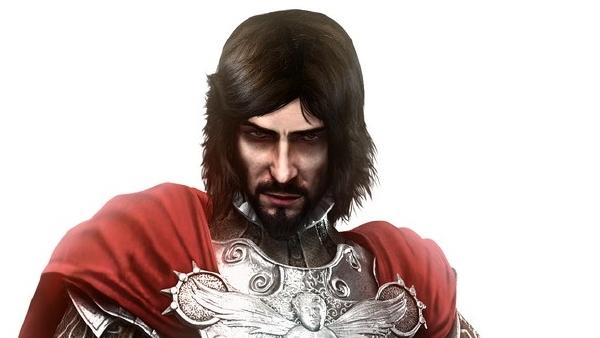 Cesar Borgia según el videojuego Assasin Creed
