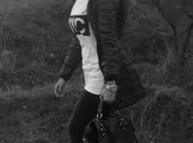 Black White
