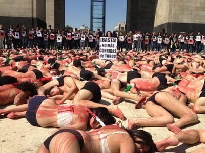 protesta antitaurina en México animalnaturalis