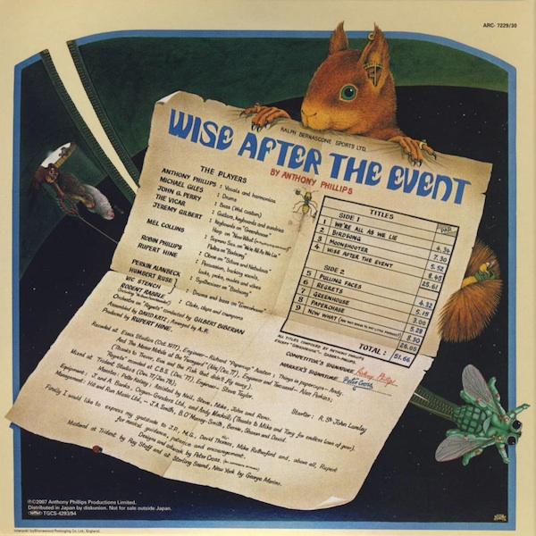 Anthony Phillips – Wise After the Event