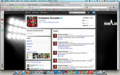 Los tweets de los Jugadores del Madrid