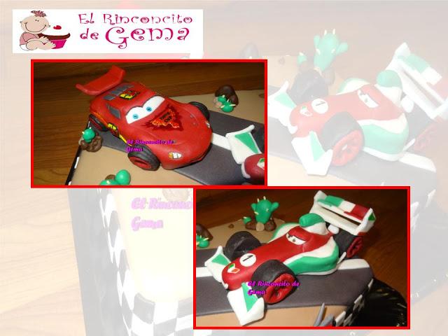 TARTA FRANCCESCO Y RAYO McQUEEN (CARS)