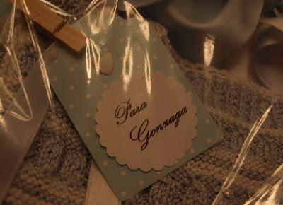 Para Gonzaga... una cestita muy azul