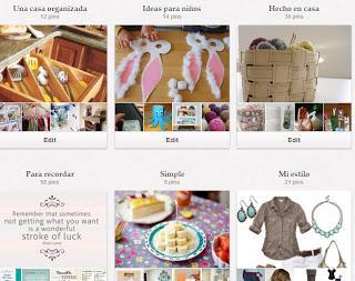 Muchas ideas, poco tiempo: sígueme en Pinterest.