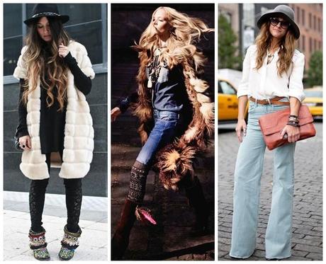 INSPIRACION INVIERNO BOHO CHIC