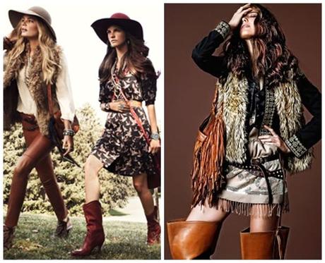 INSPIRACION INVIERNO BOHO CHIC