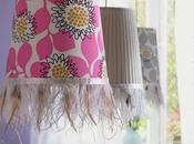 Cómo decorar lámparas plumas