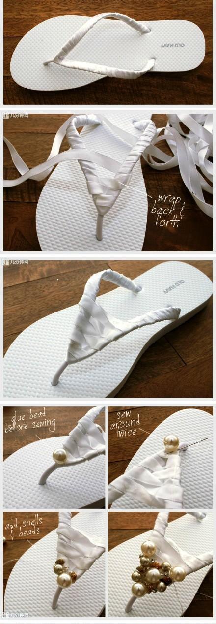 COMO DECORAR SANDALIAS
