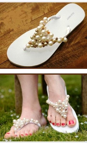 COMO DECORAR SANDALIAS