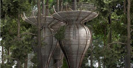 Las casas sobre árboles última tendencia en arquitectura ecológica ecologíaverde.com / casas.excite.es