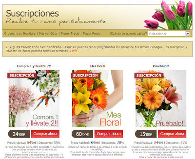 Florclick.com 6 soluciones online para mandar flores por San Valentín - Floristerias online - Wild Style Magazine