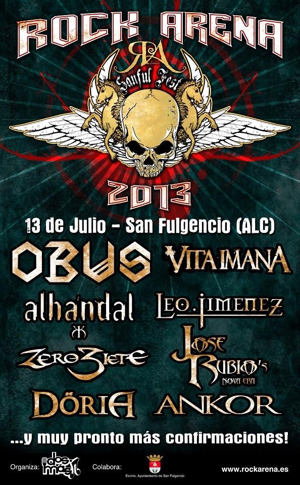 NUEVA CONFIRMACIÓN EN EL ROCK ARENA.