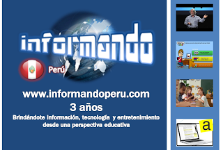 Feliz 3° Aniversario - Informandoperu.com