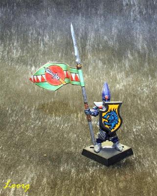 Foot Cavalry de los Elfos para 3ª edición de Warhammer Fantasy Battle
