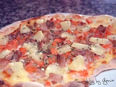 Pizza de Atún y Piña